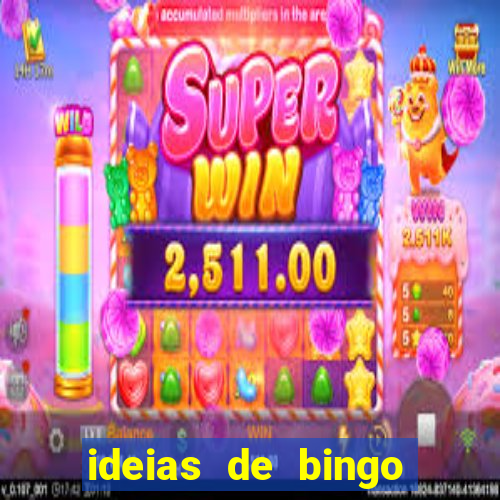 ideias de bingo para o natal