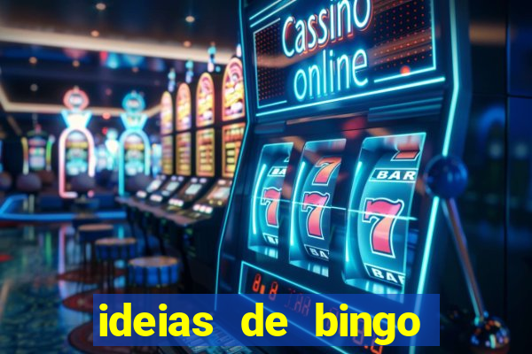 ideias de bingo para o natal