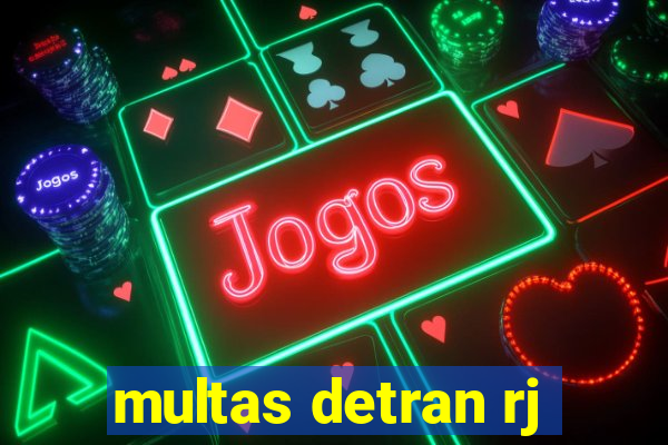 multas detran rj