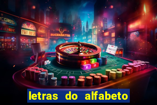 letras do alfabeto personalizadas para imprimir