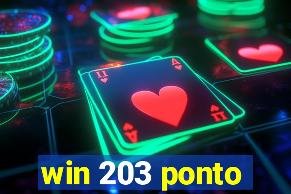 win 203 ponto