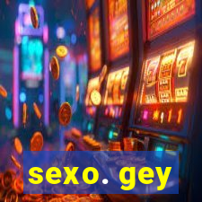 sexo. gey