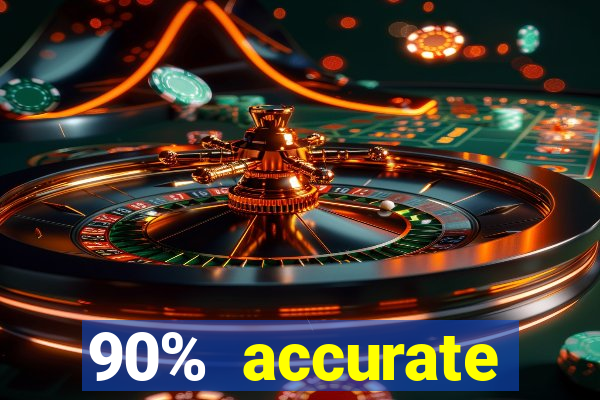 90% accurate football predictions