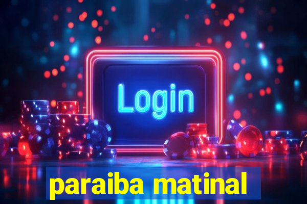 paraiba matinal