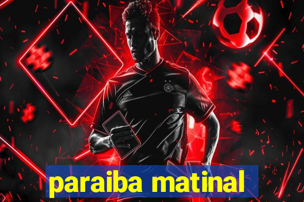 paraiba matinal