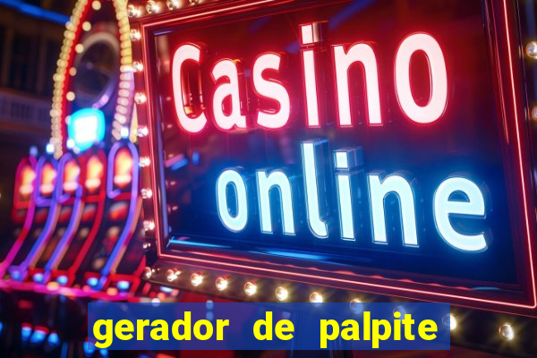 gerador de palpite do jogo do bicho