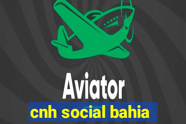 cnh social bahia