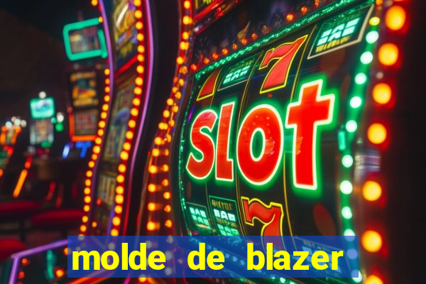 molde de blazer masculino para imprimir