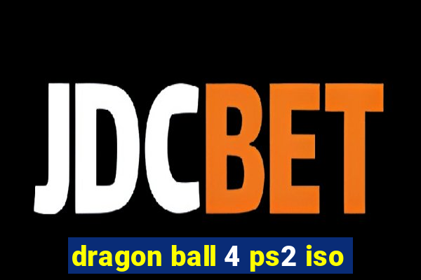 dragon ball 4 ps2 iso