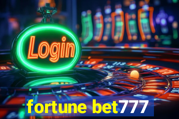 fortune bet777