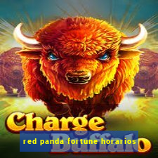 red panda fortune horarios
