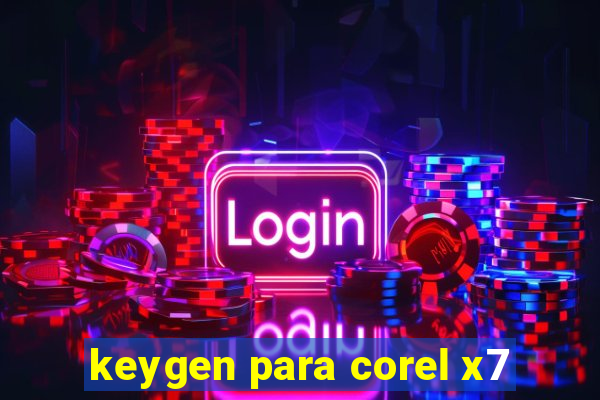 keygen para corel x7
