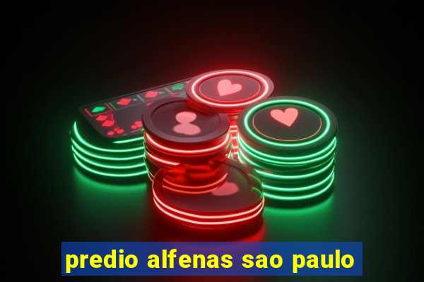predio alfenas sao paulo