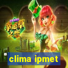 clima ipmet