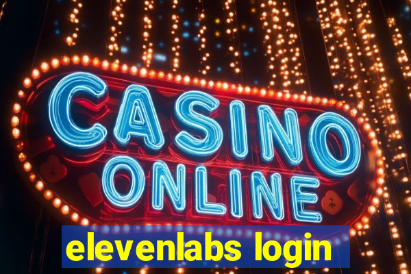 elevenlabs login