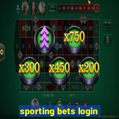 sporting bets login