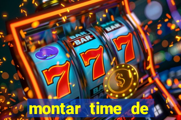 montar time de futebol site