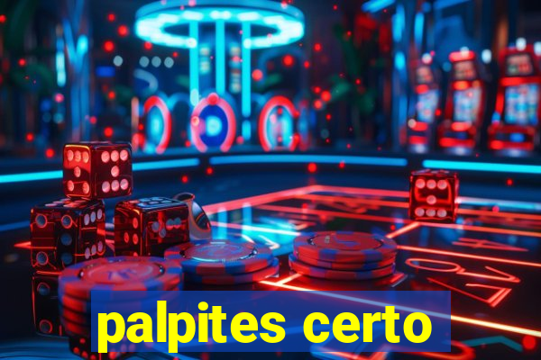palpites certo