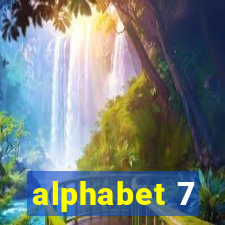 alphabet 7