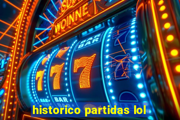 historico partidas lol
