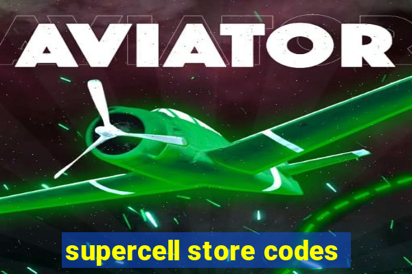 supercell store codes