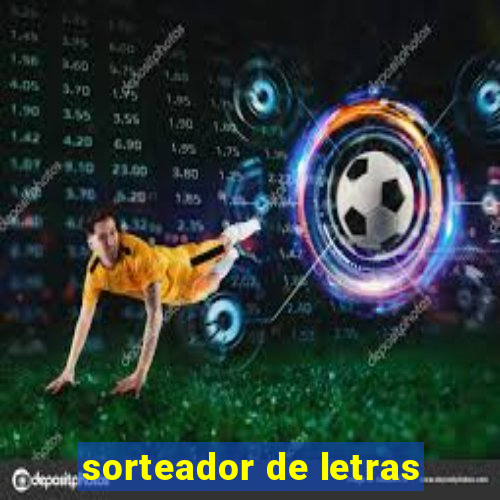sorteador de letras