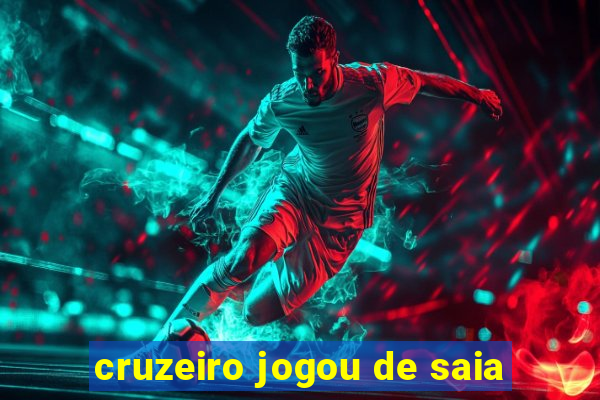 cruzeiro jogou de saia
