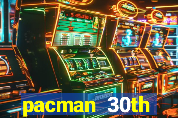 pacman 30th anniversary sonic
