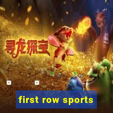 first row sports