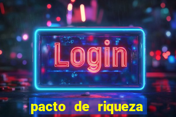 pacto de riqueza com oxum