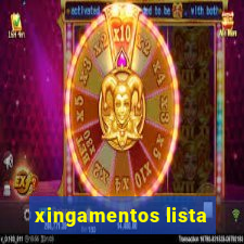 xingamentos lista