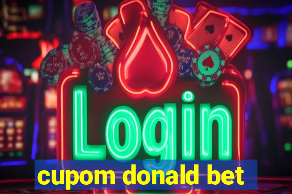 cupom donald bet