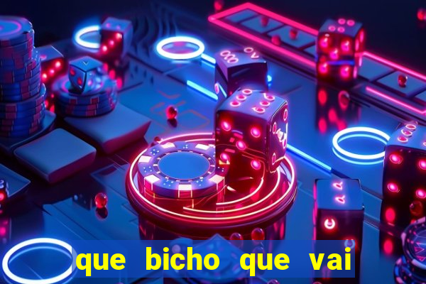 que bicho que vai dar hoje