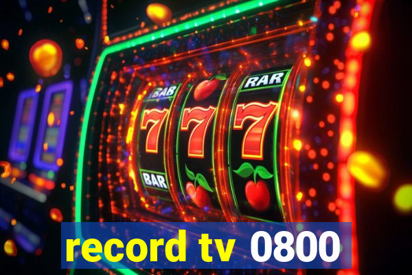 record tv 0800