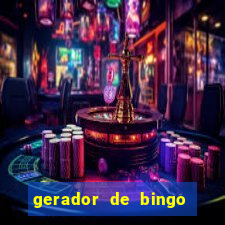 gerador de bingo de palavras