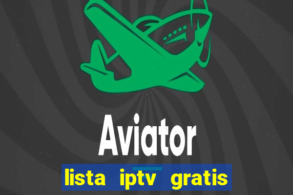 lista iptv gratis futebol ao vivo