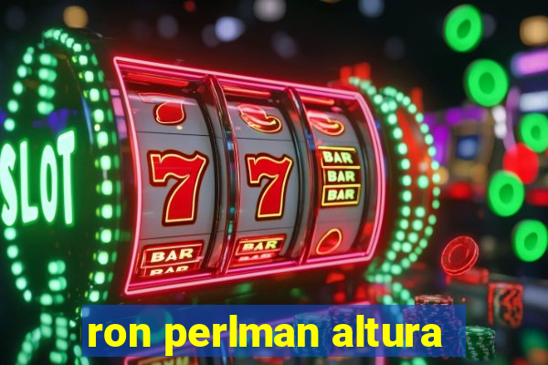 ron perlman altura
