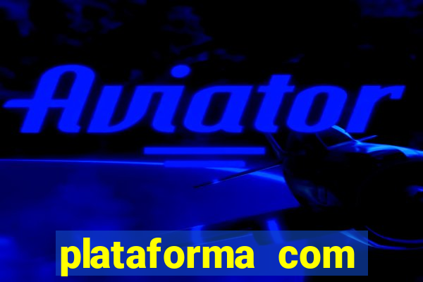plataforma com chuva de dinheiro