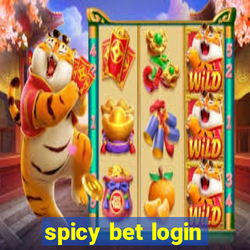 spicy bet login