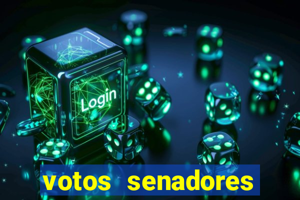 votos senadores impeachment moraes