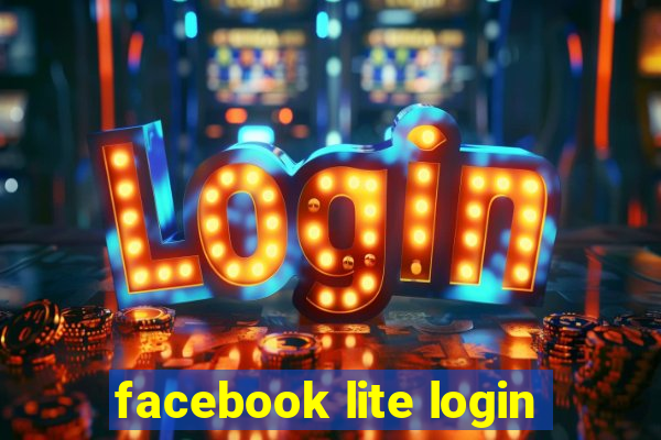 facebook lite login