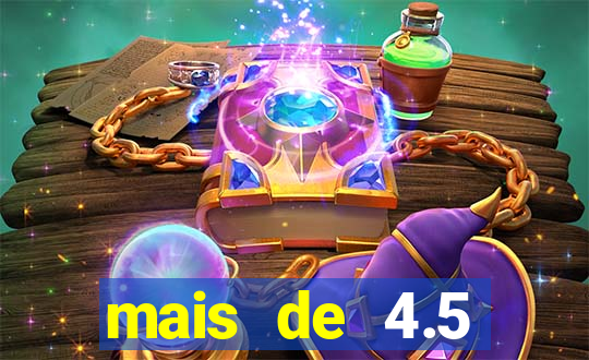 mais de 4.5 escanteios o que significa