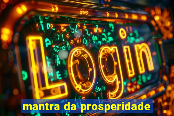 mantra da prosperidade