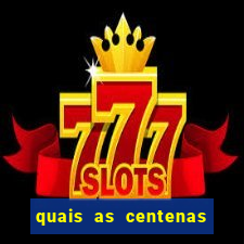quais as centenas que mais saem na loteria federal