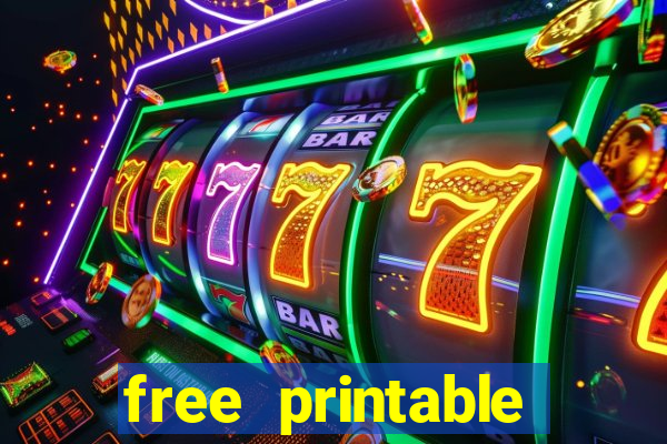 free printable christmas bingo cards