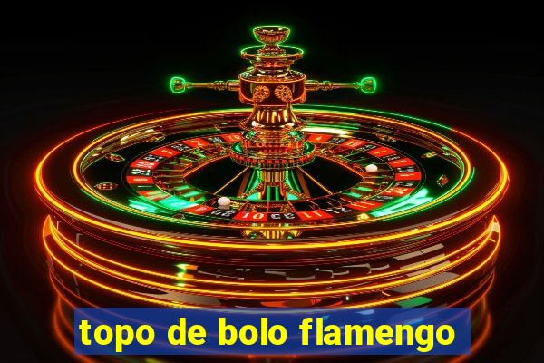 topo de bolo flamengo