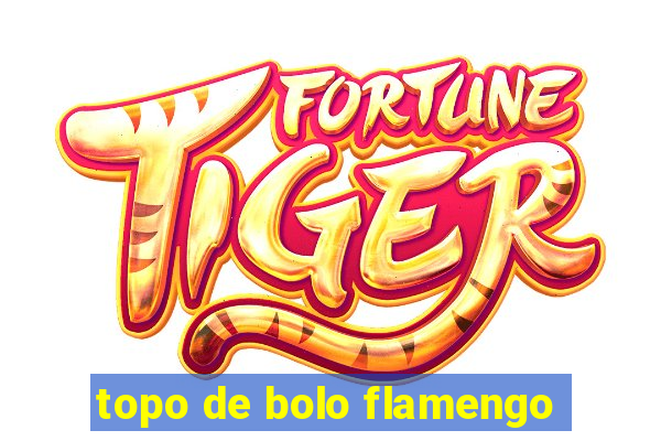 topo de bolo flamengo