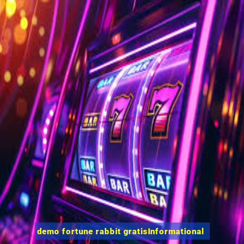 demo fortune rabbit gratisInformational