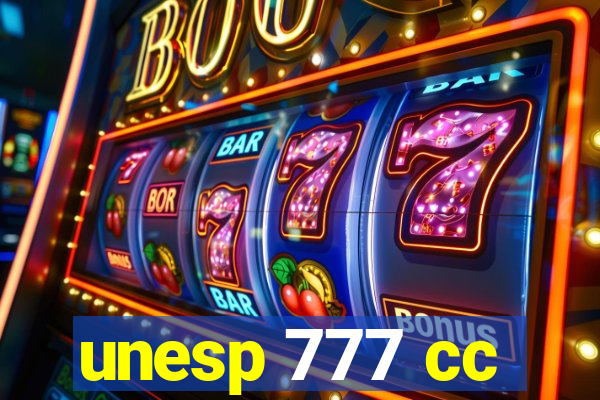 unesp 777 cc