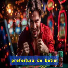 prefeitura de betim - contracheque
